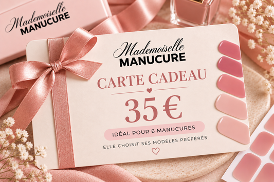 🎁 Carte cadeau Mademoiselle Manucure