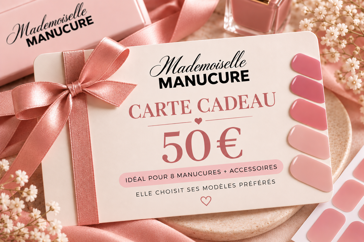 🎁 Carte cadeau Mademoiselle Manucure