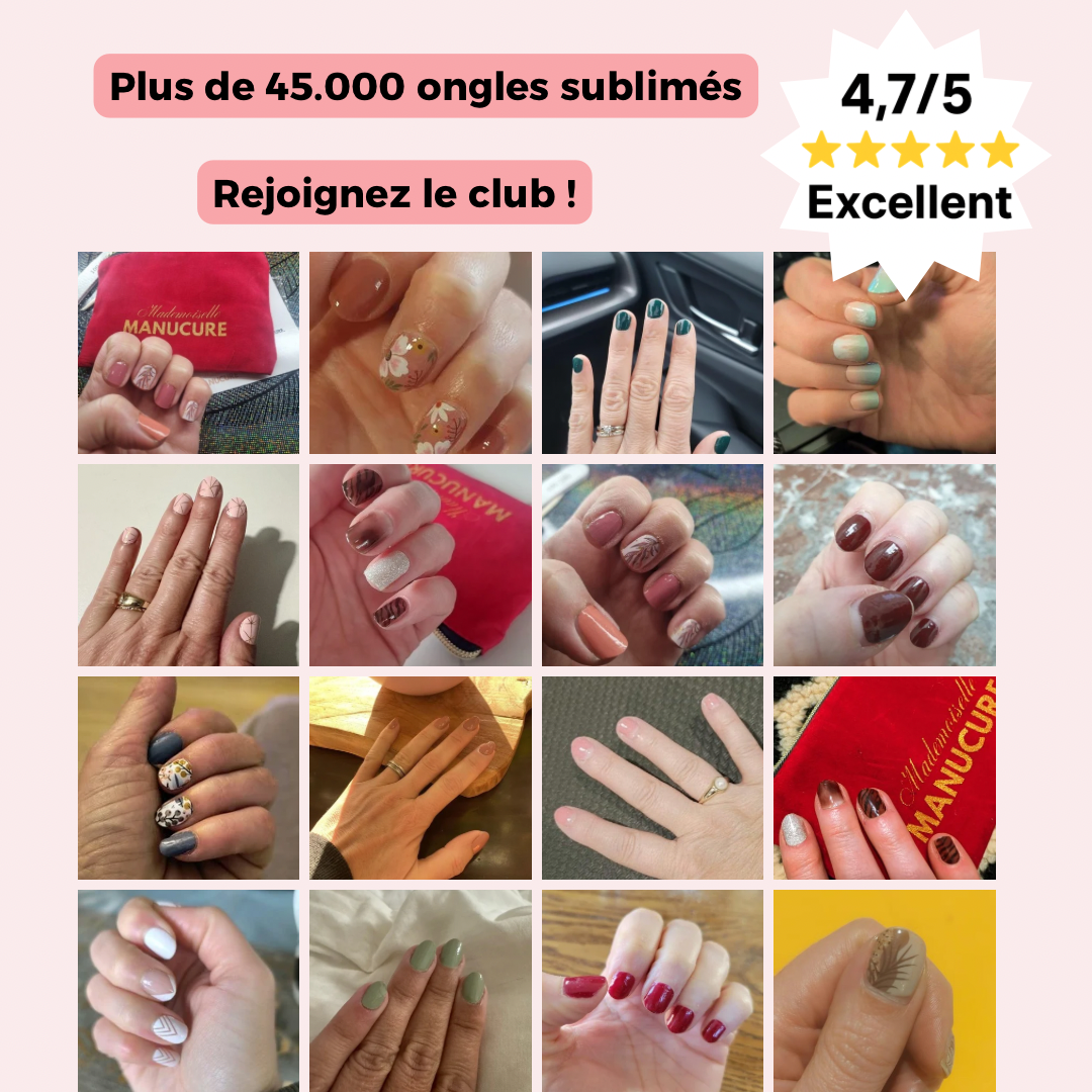 Bouquet Fleuri - Pack 6 manucures