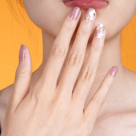 Pack 3 manucures: Bouquet Fleuri