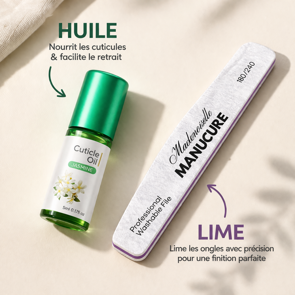 Huile & Lime – Le duo indispensable pour une manucure parfaite