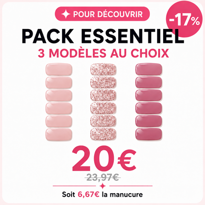 Pack Essentiel - 3 modèles