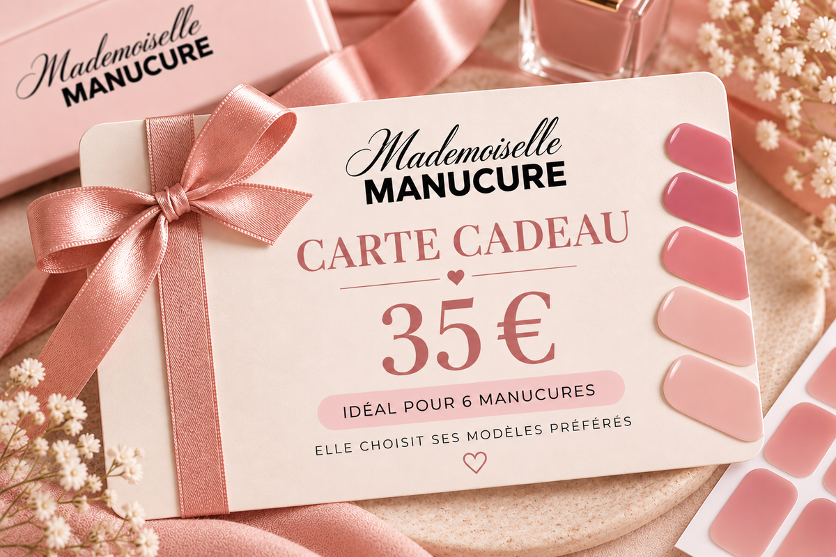 🎁 Carte cadeau Mademoiselle Manucure