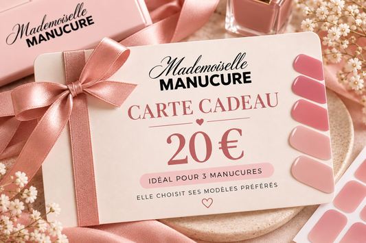 🎁 Carte cadeau Mademoiselle Manucure