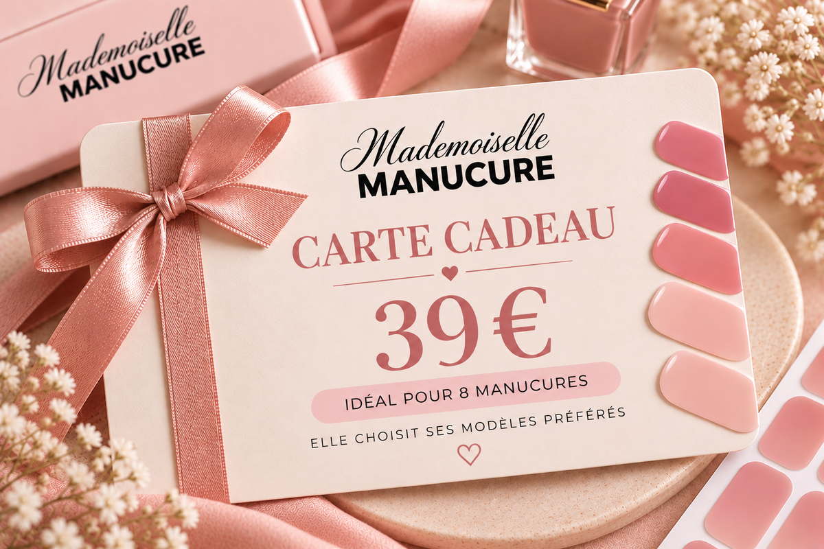 🎁 Carte cadeau Mademoiselle Manucure