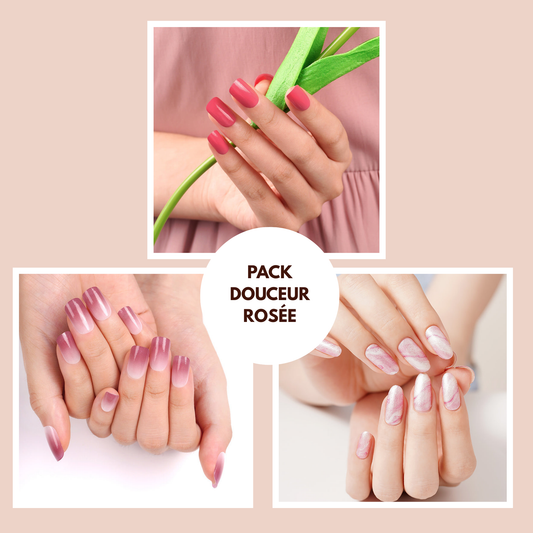 Pack Douceur rosée