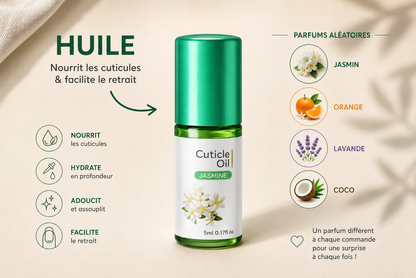 Huile pour cuticules – soin & retrait en douceur