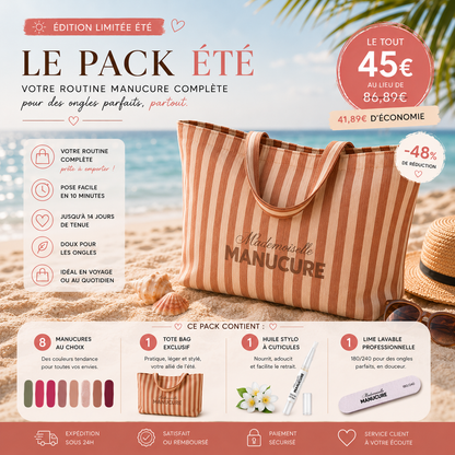 Pack ☀️ - Accessoires + 8 modèles + Tote bag
