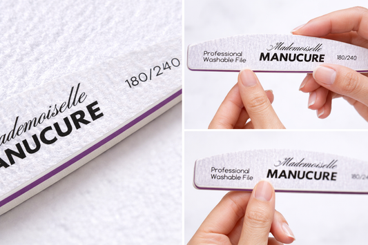 Lime à ongles professionnelle lavable et réutilisable – finition nette en quelques gestes