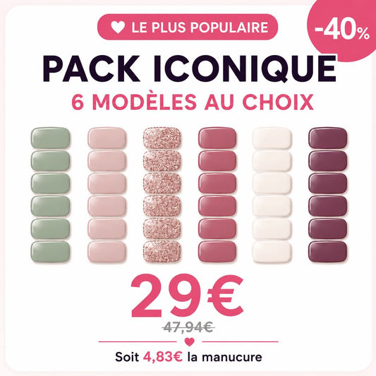 Pack iconique - 6 modèles